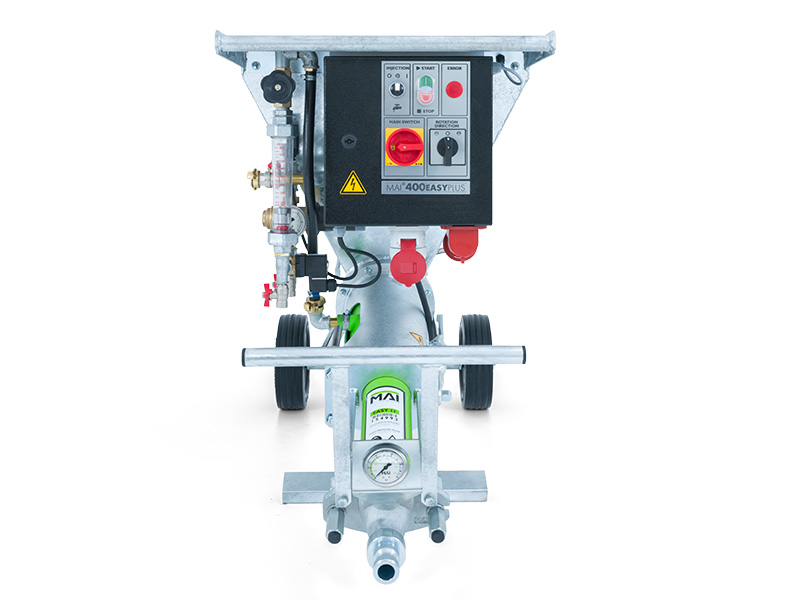 MAI®400EASY PLUS grouting mixing pump  back view