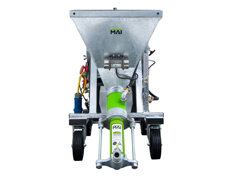 MAI®4ONE SIRIUS PLUS plastering machine back view