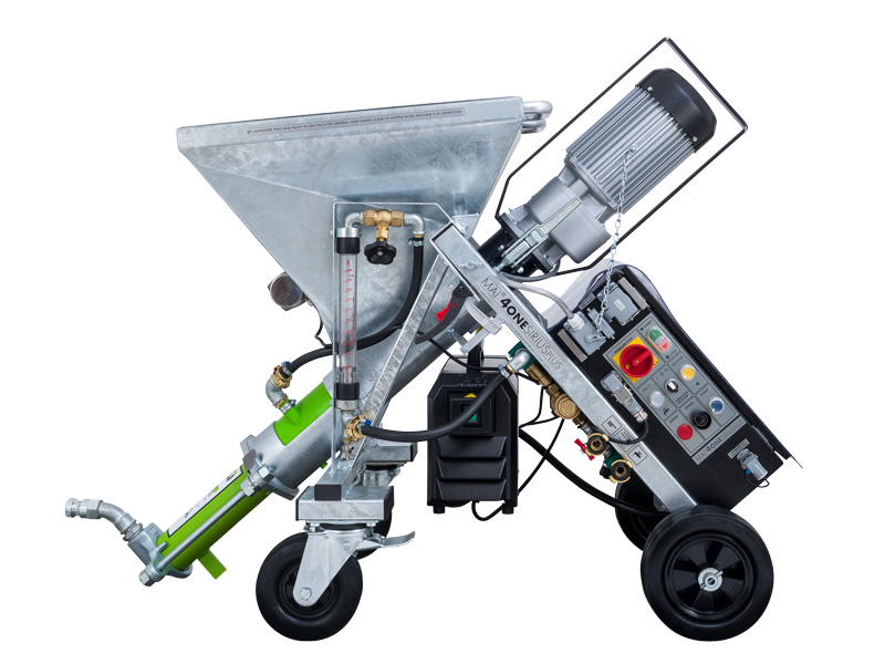 MAI®4ONE SIRIUS PLUS plastering machine side view