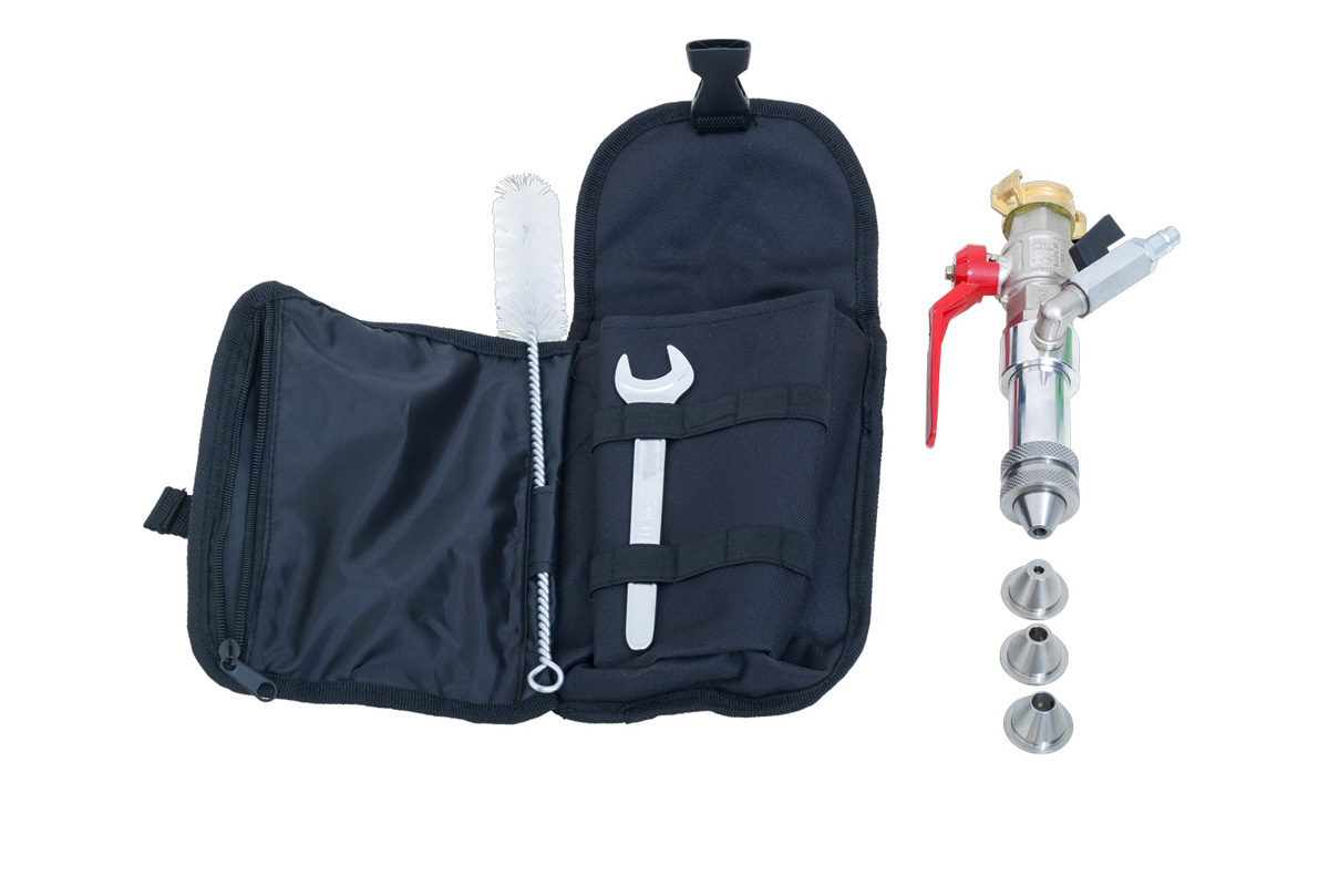 Spray gun set