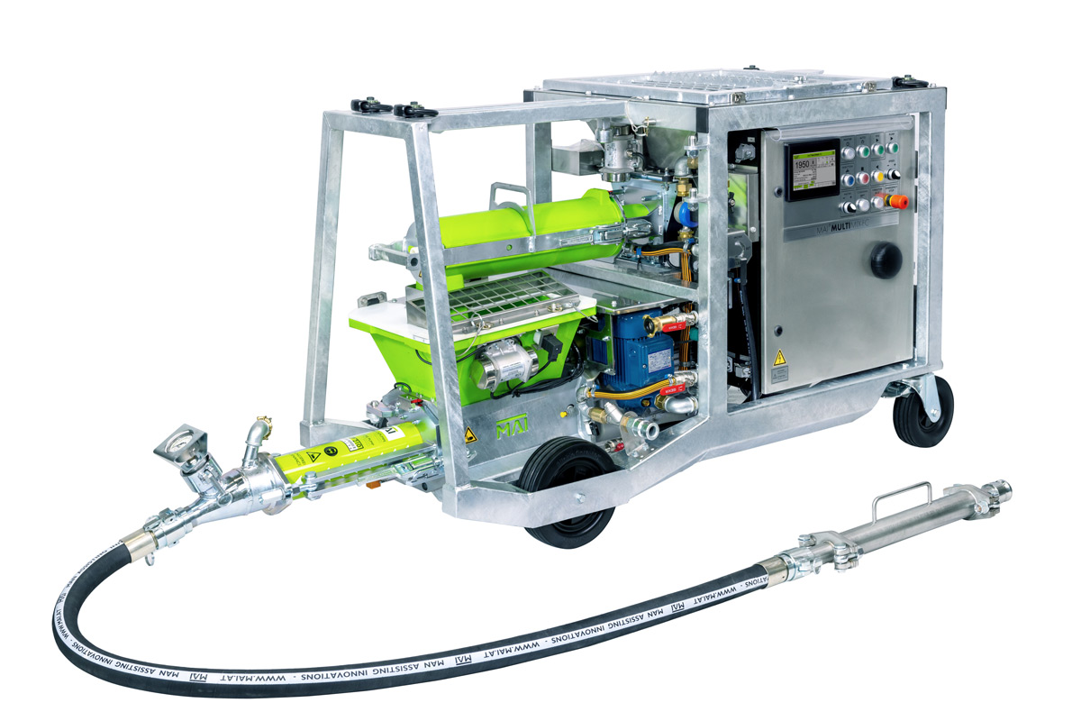 MAI®MULTIMIX-FC mixing pump front view